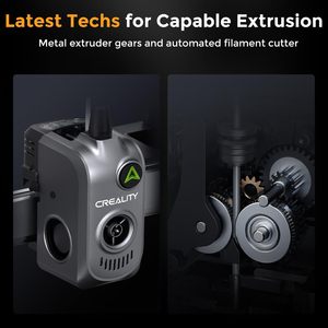 Creality Hi Combo 16-Color 260*300mm Automatic Dual Extruder 500mm/s Speed New Condition 1 Year USB PLA Prototyping - Product Image 6