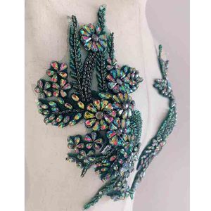 Handmade Tự Làm Hoa Thêu Ren Đính Cho Áo Len Ăn Mặc Với Mô Hình Động Vật Rhinestone Trang Trí Sew-On Made Cảm Thấy - Product Image 4