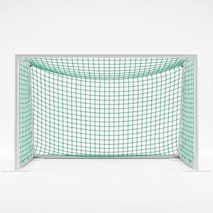 Filet <span class=keywords><strong>de</strong></span> football en polyester PE <span class=keywords><strong>de</strong></span> couleur personnalisée pour entraînement extérieur, en gros, pour cages <span class=keywords><strong>de</strong></span> football - Product Image 4