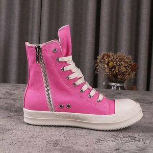 Zapatos Casuales de Piel de Alta Gama con Cordones para Parejas, Diseño 2026, Marca de Moda, Zapatos Casuales de Caña Alta para Hombre, para Correr Lento - Product Image 6