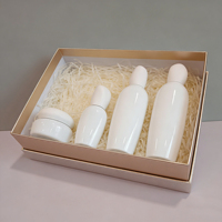 Pot en verre de luxe pour crème cosmétique avec couvercle, unique, 30g 50g 30ml 50ml, pour soins de la peau et beurre corporel