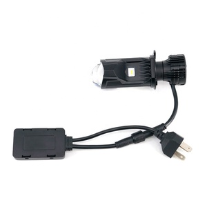 H4 LED projecteur phare projecteur lentille avec ventilateur refroidissement 60W <span class=keywords><strong>Automobile</strong></span> Hi Lo faisceau ampoule 12V 6000K - Product Image 5