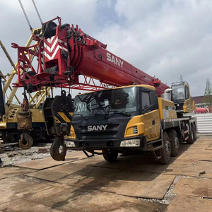 Grúa sobre camión Sany STC350T de 35 toneladas, modelo 2020, usada, en buen estado, grúa móvil Sany STC350 STC550 - Product Image 1