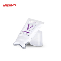 Tube de crème pour le cou D50 personnalisé avec applicateur de massage liftant en forme de V 150ml 200ml