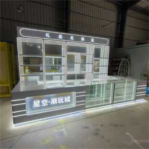 Yicheng Beauty, superventas, escritorio frontal de <span class=keywords><strong>arcade</strong></span> a color con estante de exhibición, escritorio frontal de tamaño personalizado con vitrina de alta calidad - Product Image 1