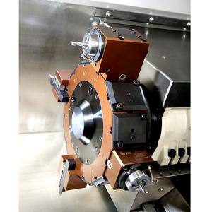 Taiwan orizzontale slant bed turn/mill cnc tornio TCK50A automatico fanuc centro di tornitura per la lavorazione dei metalli - Product Image 3