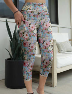 Leggings Deportivos Meiyang Custom dfyne Impact de Cintura Alta, Pantalones de Yoga con Estampado Floral y Bolsillos, Ropa para <span class=keywords><strong>Mujer</strong></span> - Product Image 6