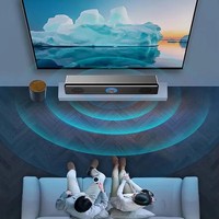 Système de sonorisation Home Cinéma Haut-parleur 4D Surround Soundbar Haut-parleur d'ordinateur pour TV Soundbar Box Subwoofer Stereo Music Box