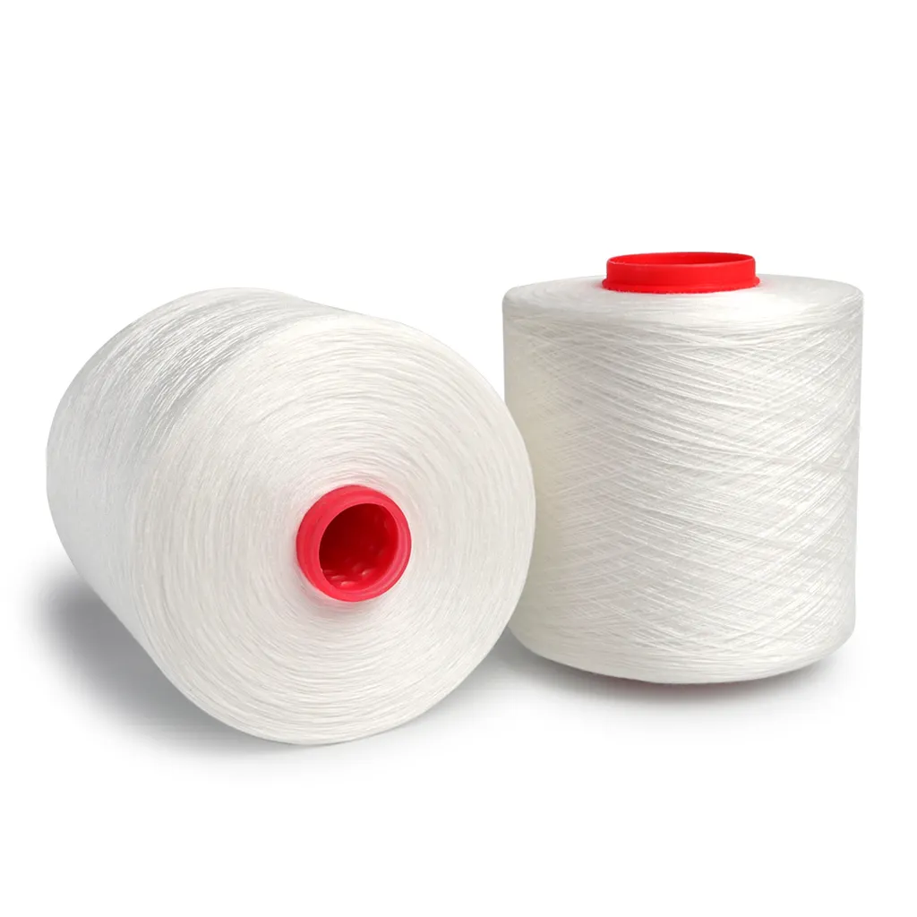 Materias Primas de cono de papel 50/2 50/3 TFO/anillo hilado 100% virgen hilo de poliéster hilado por Bangladesh de prendas de vestir
