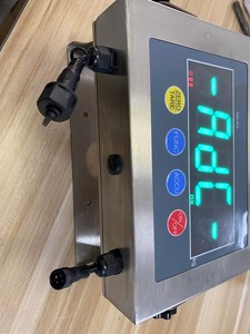Indicador de pesagem <span class=keywords><strong>digital</strong></span> à prova d'água, grande <span class=keywords><strong>display</strong></span> led, de aço inoxidável, para balanças de chão - Product Image 3