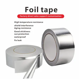 HWK 1200mm Silver Customization Aluminum Foil Tape For Air Conditioner