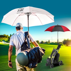 Sombrilla Grande Sunny Kinte para Golf y Eventos Deportivos, con Varillas Rojas Reforzadas de Fibra de Vidrio, Techo Ventilado para Lluvia, Regalo Empresarial - Product Image 6