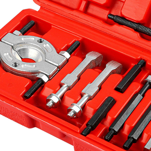 Small 9pcs Bearing Separator and <b>Puller</b> Set Bearing Removal Tool Set Bearing Separator Professional Car Repair Tool Kit - Product Image 4