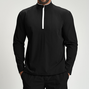 Half Zip Nylon Pullover Jackets - Durable & Waterproof