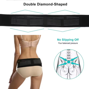 Thiết kế phổ biến sacroiliac Doanh vành đai làm giảm bớt đau thần kinh tọa ổn định nén Thở Chống trượt hip hỗ trợ doanh dây đeo - Product Image 4