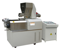 Machine d'extrusion d'aliments pour chiens chats de grande capacité Ligne de traitement de séchoir à température chaude pour aliments pour poissons flottants