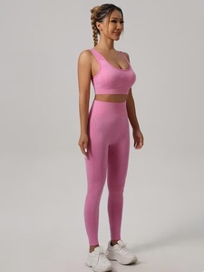 Completo Sportivo da <span class=keywords><strong>Donna</strong></span> Resistente all'Usura, Set Fitness con Effetto Push-Up 3D, Leggings e <span class=keywords><strong>Top</strong></span> Sportivi alla Moda - Product Image 2