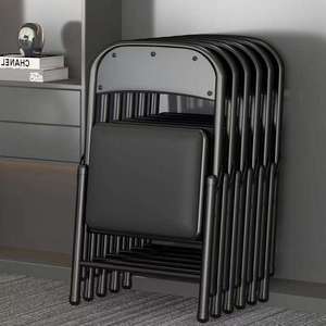 Chaises pliantes en métal, chaises pliantes légères et durables pour événements extérieurs, mariages et banquets - Product Image 4