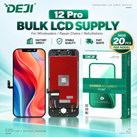 Layar Sentuh LCD In-cell FHD DEJI Bulk untuk Penggantian Layar 12 Pro, Pasokan untuk Pabrik Refurbishing dan Distributor