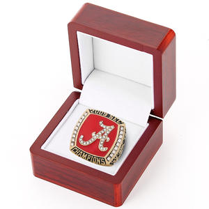 2009 N CAA Alabama Red Tide Campeonato de fútbol Anillo Aleación de moda Fabricante de joyas Ventas directas - Product Image 6