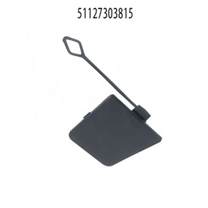Para BMW X1 E84 2013-2015, Cubierta de Gancho de Remolque Trasero (Par) PP OE 51127303815 51127303816, Reemplazo de Encaje Directo con Clip - Product Image 4