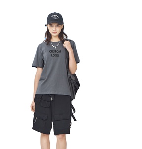 Camiseta de Algodón 100% Pesado Personalizada al por Mayor con su Propia Marca, Unisex, Corte Regular, Lisa, con Logotipo Impreso, 220 g/m² - Product Image 1