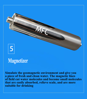 89-3 + 2 10 pouces eau alcaline UV Set cuisine purificateur d'eau à plusieurs étages élément filtrant spécial
