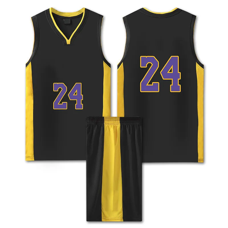 Venta al por mayor de ropa de baloncesto conjunto de hombres reversible equipo de baloncesto camiseta uniformes personalizados Jersey ropa de baloncesto Jersey