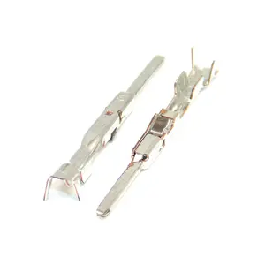 OEM автомобильный обжимной терминал для проводов, металлический разъем, гнездовой, мужской электрический терминал - Product Image 5