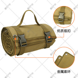 Tapete de Tiro para Exteriores, Tela Oxford, Resistente a la Humedad, Tapete de Camping Color Caqui, de un Solo Uso, para Caza y Entrenamiento - Product Image 1