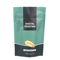 Sacs à fermeture éclair personnalisés en BOPP/VMPET/PE, impression en gravure, petit format, avec logo.