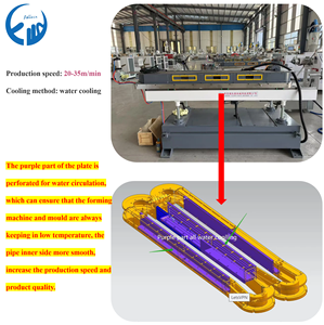 Extrudeuse de tuyaux ondulés à paroi simple en PVC et PP FULLWIN, ligne de production de base pour tuyaux ondulés - Product Image 3
