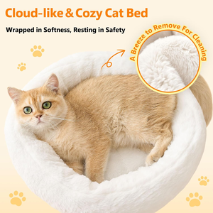Modern <b>Cat</b> <b>Tree</b> for Indoor <b>Cats</b> Large Adult, 36in H <b>Cat</b> <b>Tree</b> Tower with <b>Scratching</b> <b>Posts</b>, Cozy <b>Cat</b> Bed Cave, Washable Cushions - Product Image 5