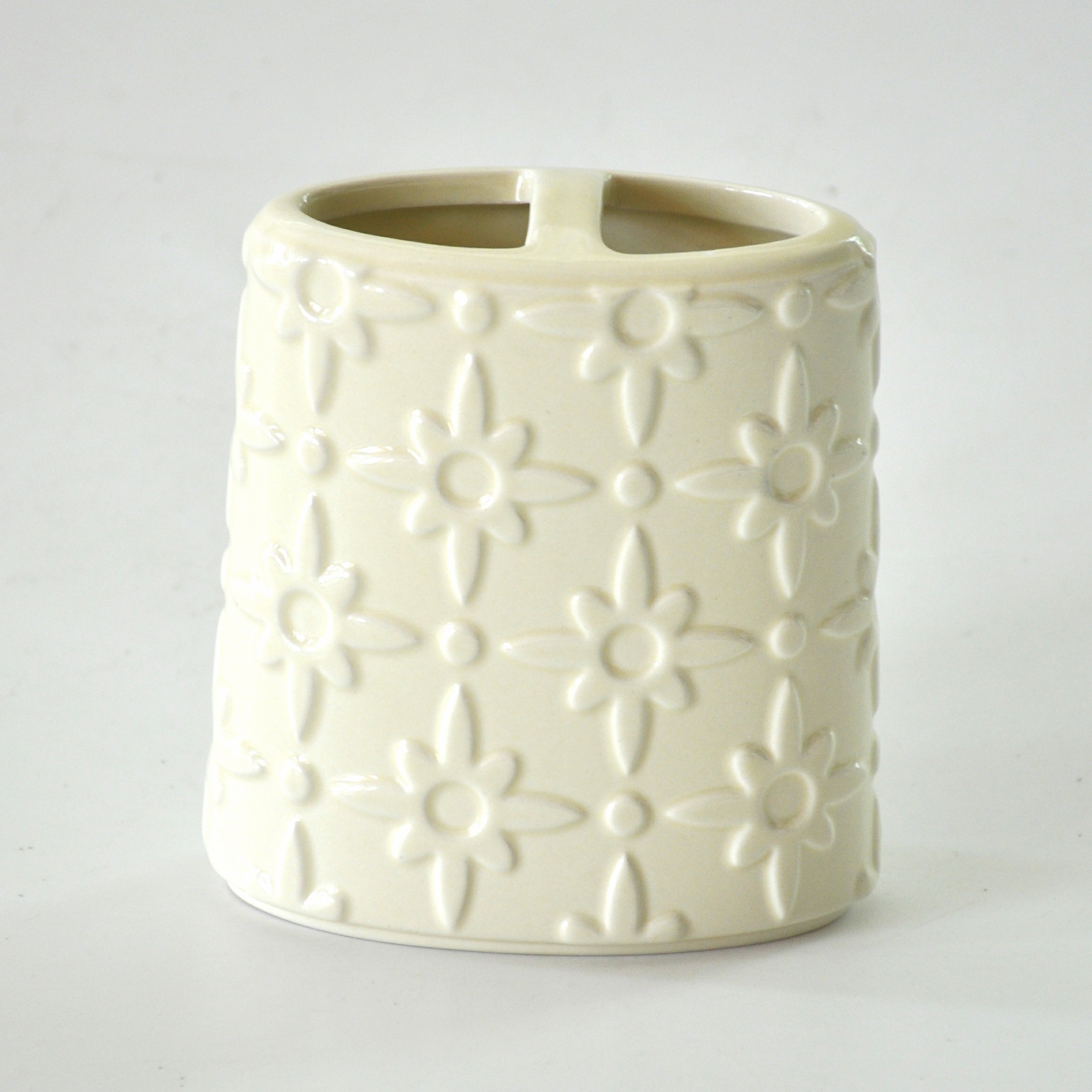 Beige Tooth Brush Holder