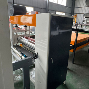 <span class=keywords><strong>CPL</strong></span> HPL Película Laminadora Panal Tablero Mdf Madera Contrachapada Laminado PUR Pegamento de Fusión en Caliente Línea de Máquina Laminada - Product Image 6