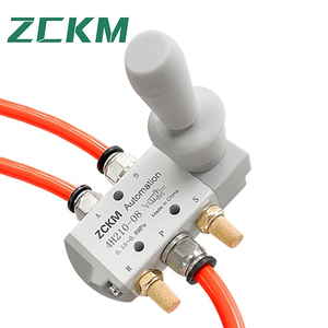 4h310-08 5/2 AirTAC tay hoạt động điều khiển hướng van khí nén tay kéo đòn bẩy Van điều khiển - Product Image 2