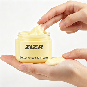 Crème pour les mains et lotion corporelle au collagène végétalien biologique ZLZR, niacinamide, acide hyaluronique, vitamines C et E, anti-rides, blanchissant, beurre de karité - Product Image 5