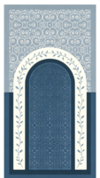 Tapis de prière islamique portable en gros, tapis de prière musulman en polyester épais et rembourré pour la prière quotidienne