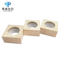 Synthèse de personnalisation de taille de bloc de pyrophyllite de cube d'espoir de monocristaux pour la machine de presse de diamant de HPHT