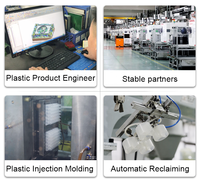 Fabricant de pièces plastiques OEM, service de moulage par injection ABS, caoutchouc, nylon, PP, PC, PA66 sur mesure, grande pièce, fiabilité