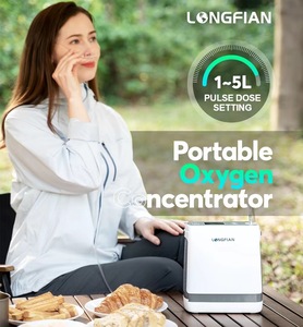 Concentrateur d'oxygène <span class=keywords><strong>portable</strong></span> à batterie Machine O2 <span class=keywords><strong>portable</strong></span> 5l Débit d'impulsion Concentrateur d'oxygène de petite taille et léger - Product Image 4