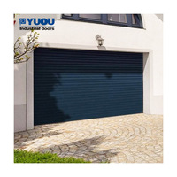 Villa électrique automatique enrouler le volet roulant en aluminium porte de garage
