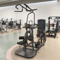 BN1001 Appareil de fitness professionnel en acier pour salle de sport, machine d'entraînement avec cisailles de sécurité pour le dos
