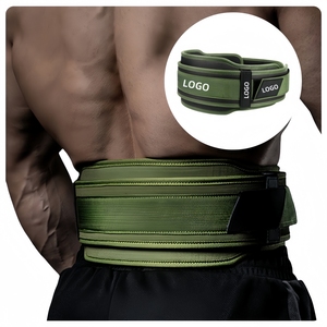 حزام دعم الخصر الأكثر مبيعًا بشعار قابل للتخصيص للتدريب في الصالة الرياضية ودعم الظهر ورفع الأثقال واللياقة البدنية وتمارين أسفل الظهر ومعدات رفع الأوزان - Product Image 4