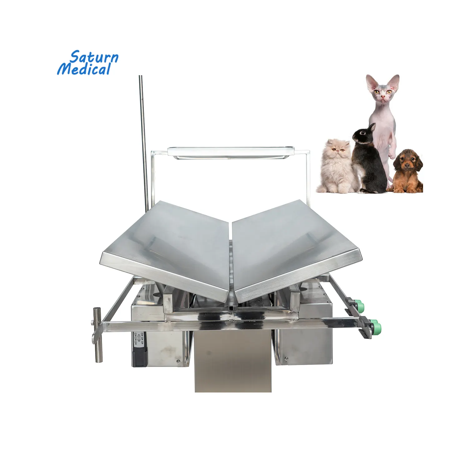 18 years manufacture V top shape electrical lifting pet large animals hospital surgery operation operating table for vet dog cat