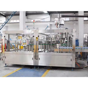 Machine de remplissage de bouteilles de boissons gazeuses en PET entièrement automatique personnalisée Engrenage d'emballage de flacons PLC pour gel d'eau pure - Product Image 5