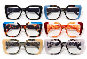 Specchio Quadrato Grande con Cornice Completa Anti-Luce Blu Cyber Trendy Stile Europeo Americano di Alta Gamma Personalità Urbana - Product Image 6