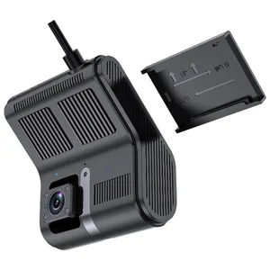 HD Dashcam 4G Sim Dashกล้อง 1080P 4GรถDvrมินิสมาร์ท 2 ช่องDash Camด้านหน้าและด้านหลังDualเลนส์Wifi Gps Dash Cam 4G