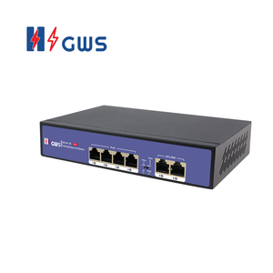 สวิตช์ PoE อัจฉริยะ 6 พอร์ต ความเร็ว 10/100Mbps ของแท้จากโรงงาน รองรับ VLAN สำหรับกล้องวงจรปิด NVR ซีรีส์ต่างๆ ใช้ไฟ DC48V - Product Image 3