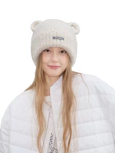 High Quality Women's Autumn-Winter Warm Breathable Waterproof Polyester/Cotton Hat - Product Image 3